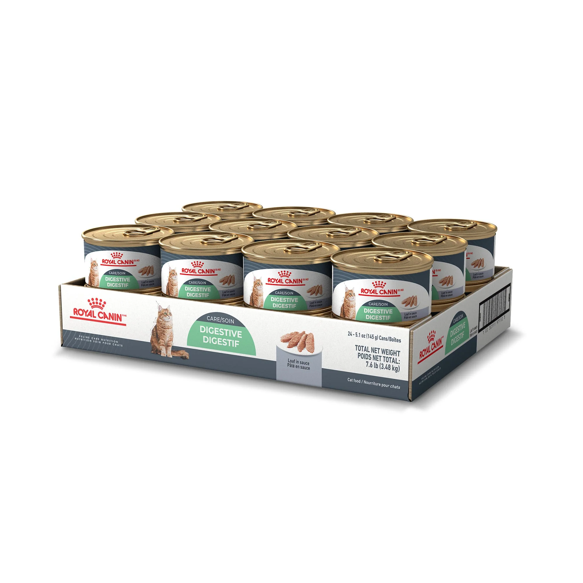 Royal Canin Canned Cat Food Digest Sensitive Loaf In Sauce - Image 8