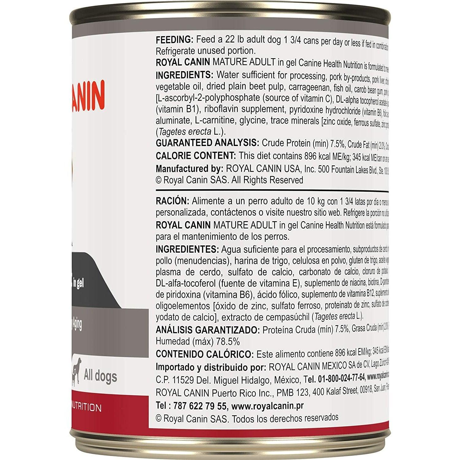 Royal Canin Canned Dog Food Mature 8+ 385g - Image 3