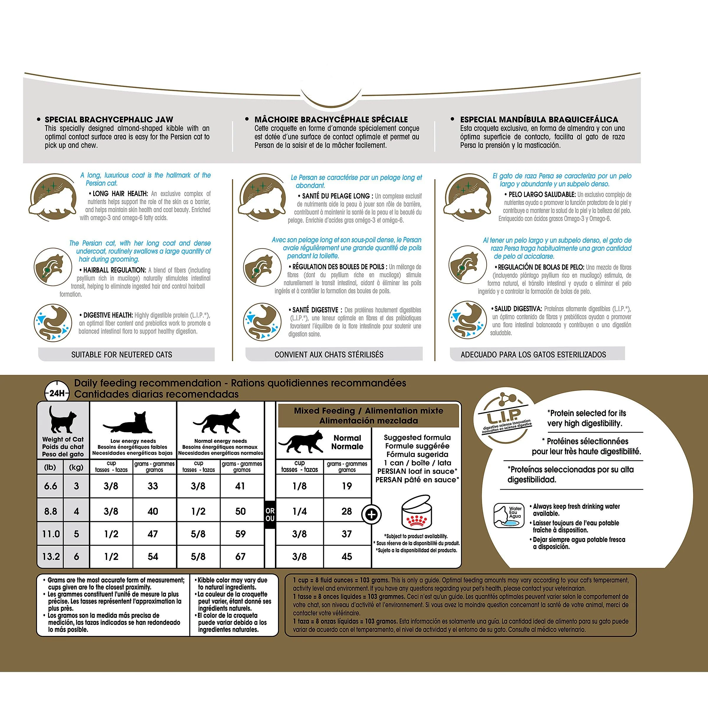 Royal Canin® Feline Breed Nutrition™ Persian Adult Dry Cat Food - Image 8