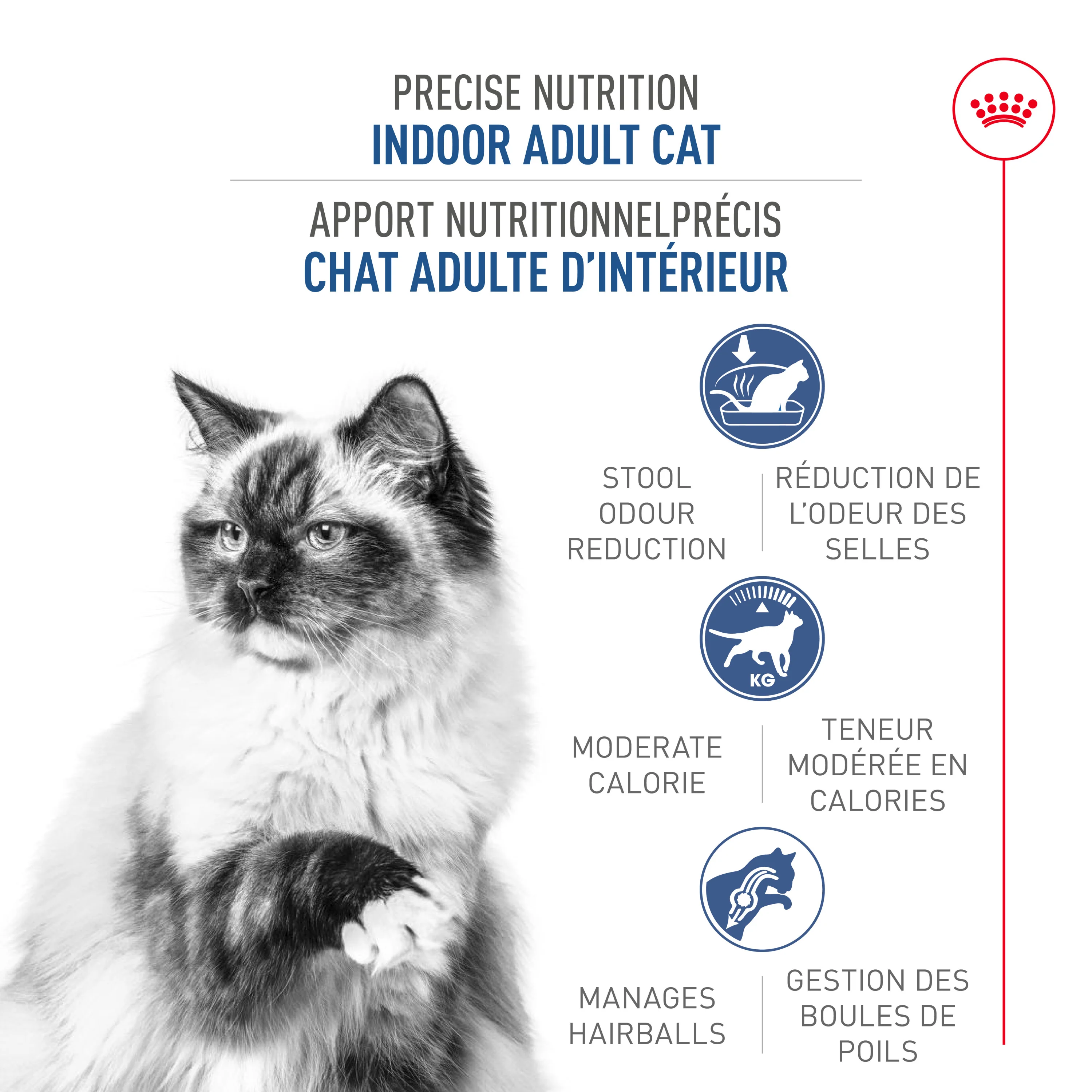 Royal Canin® Feline Health Nutrition™ Indoor Adult Dry Cat Food - Image 2