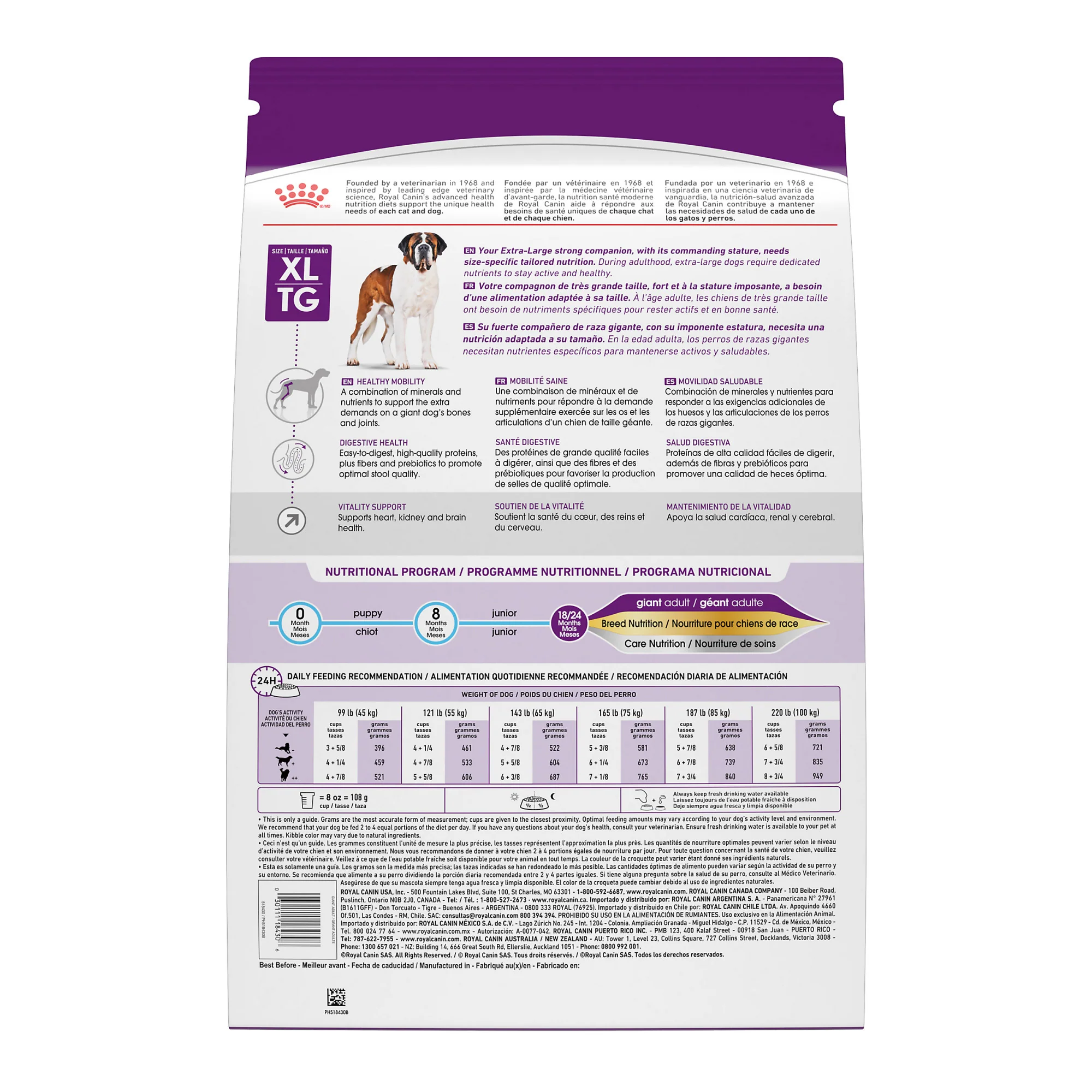 Royal Canin® Size Health Nutrition™ Giant Adult Dry Dog Food - Image 6