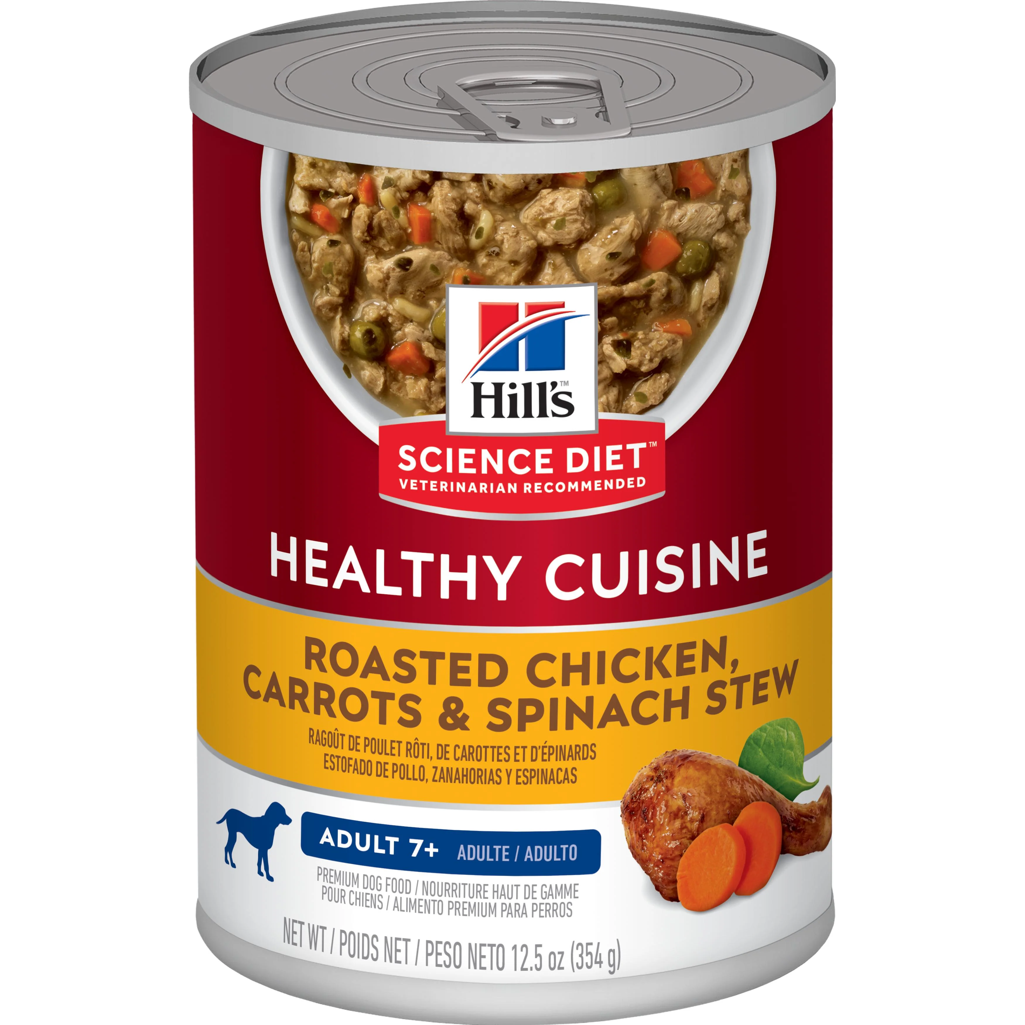 Hill's Science Diet Canine Can Healthy Cuisine Chicken 7+