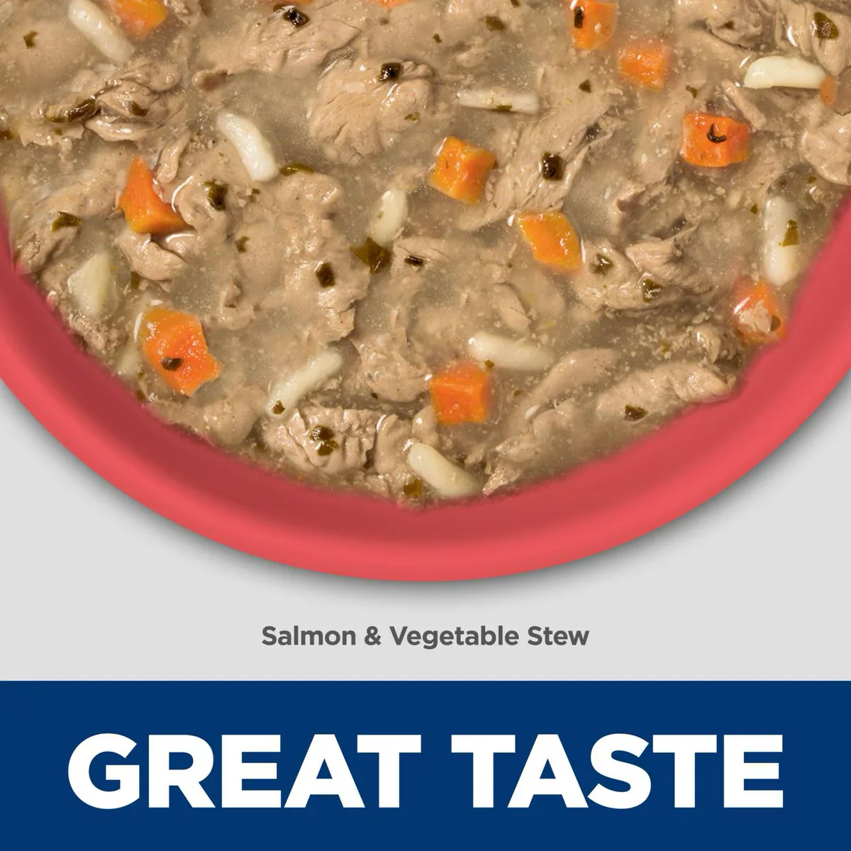 Hill's Science Diet Kitten Canned Sensitive Stomach & Skin Salmon & Vegetable Stew - Image 5