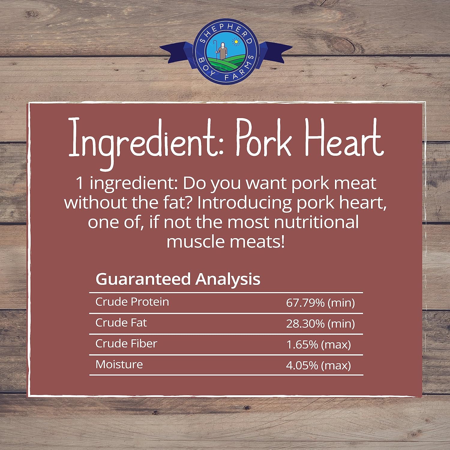 Shepherd Boy Farm Freeze Dried Pork Hearts - Image 5