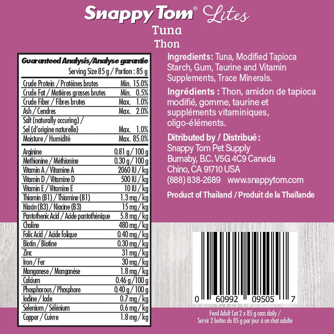 Snappy Tom Wet Cat Food Lites Tuna - Image 3