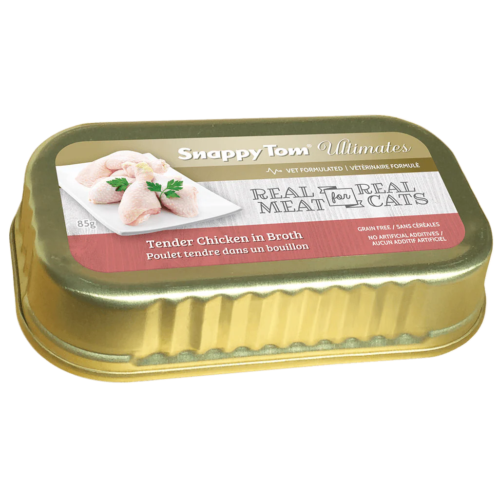 Snappy Tom Wet Cat Food Ultimates Tender Chicken In Broth