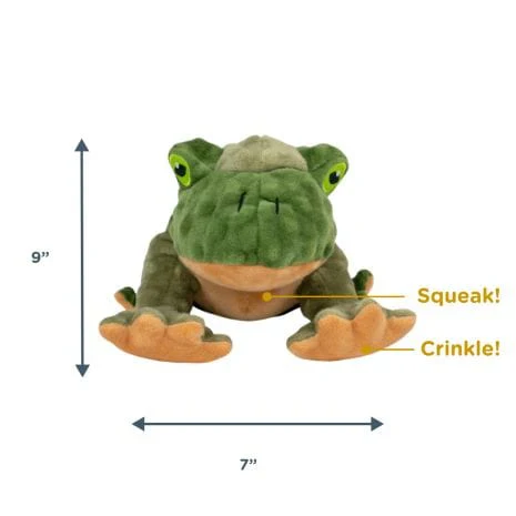 Tall Tails Plush Frog With Animated Twitchy Feet - Image 2