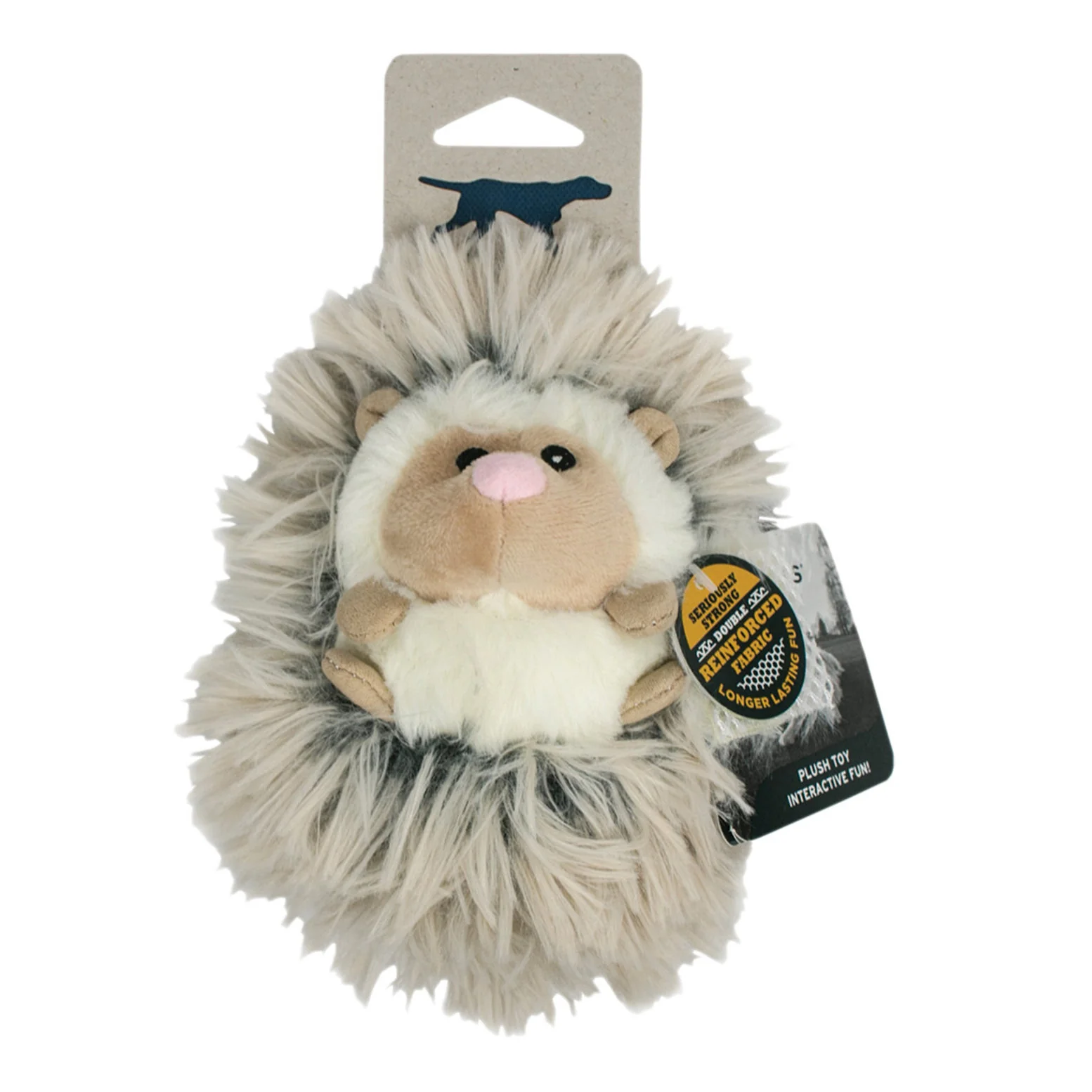 Tall Tails Plush Mini Hedgehog Squeaker Toy - Image 2