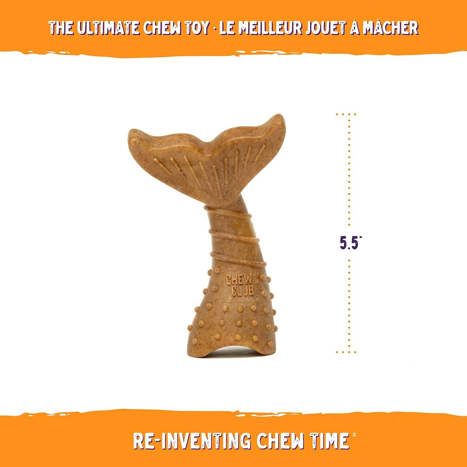The Chew Club Powerbone Dog Chew Nylon & Bamboo Chew Twist Tail - Image 3