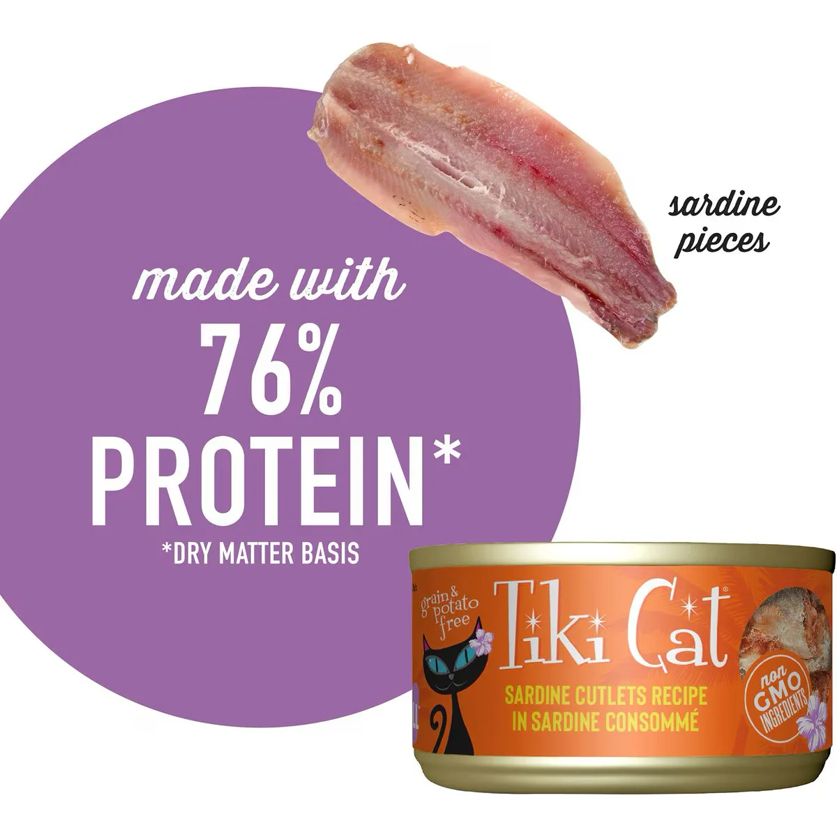 Tiki Cat Can Sardine Cutlets & Sardine Consomme - Image 3