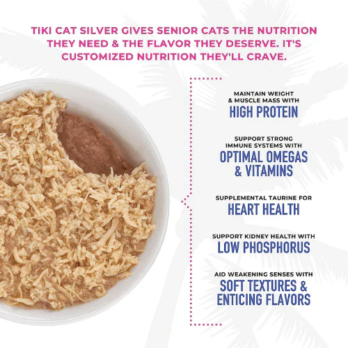 Tiki Cat Can Silver Mousse & Shreds Chicken, Duck & Duck Liver In Broth - Image 2