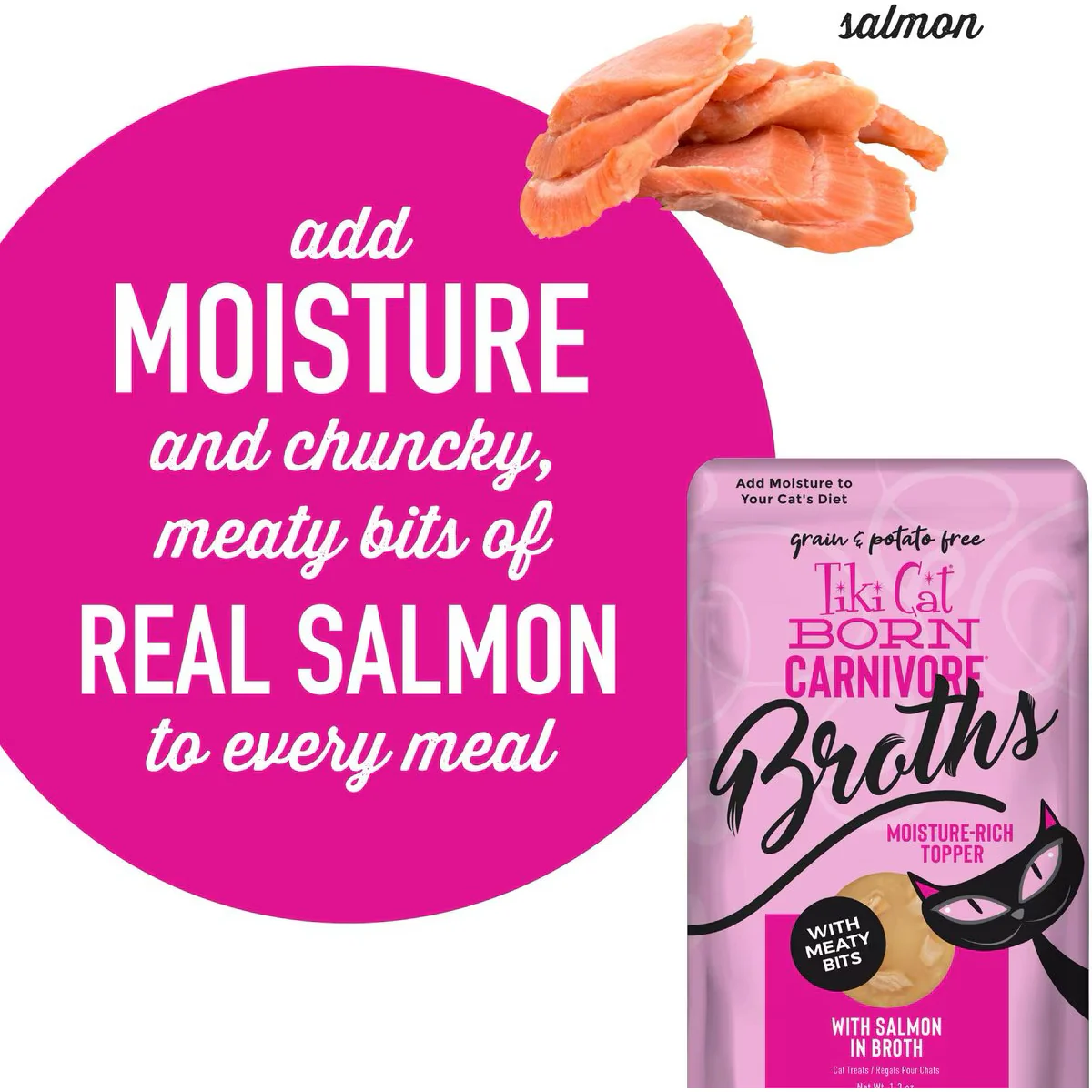 Tiki Cat Pouch Broths Grain Free Salmon - Image 5