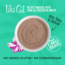 Tiki Cat Pouch Velvet Mousse Tuna & Chicken In Broth - Image 2