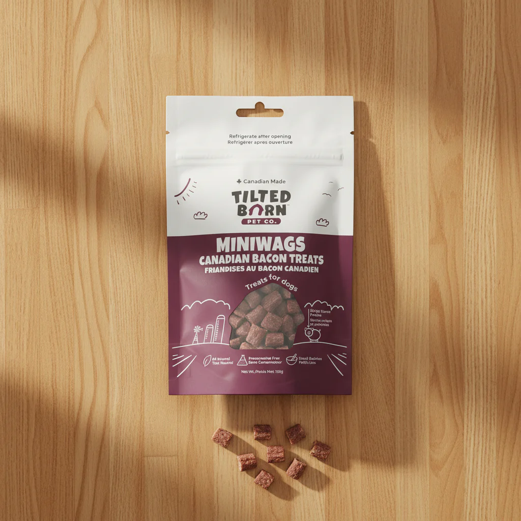Tilted Barn MiniWags Canadian Bacon Dog Treats - Image 3