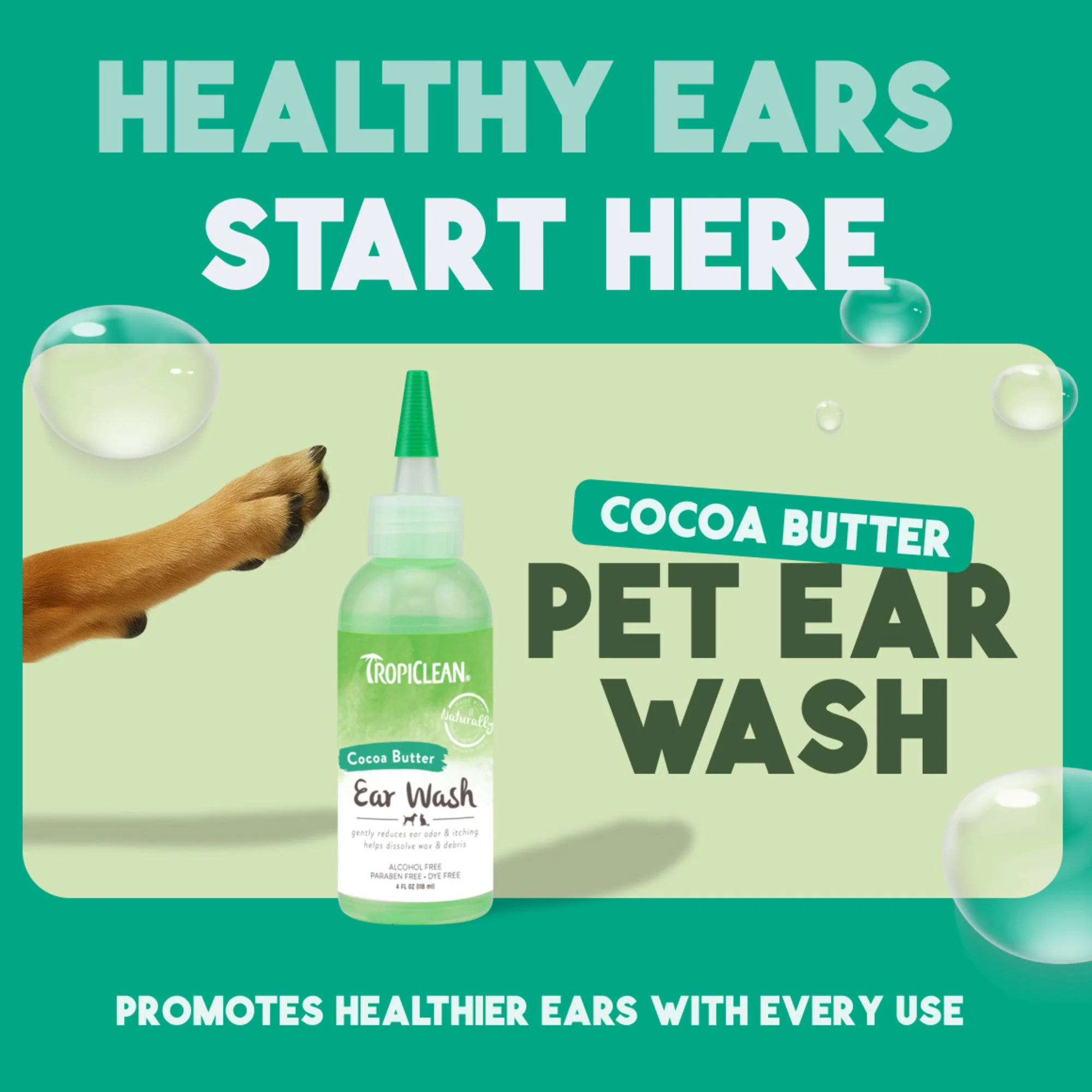 TropiClean Alcohol Free Ear Wash for Pets - Image 4