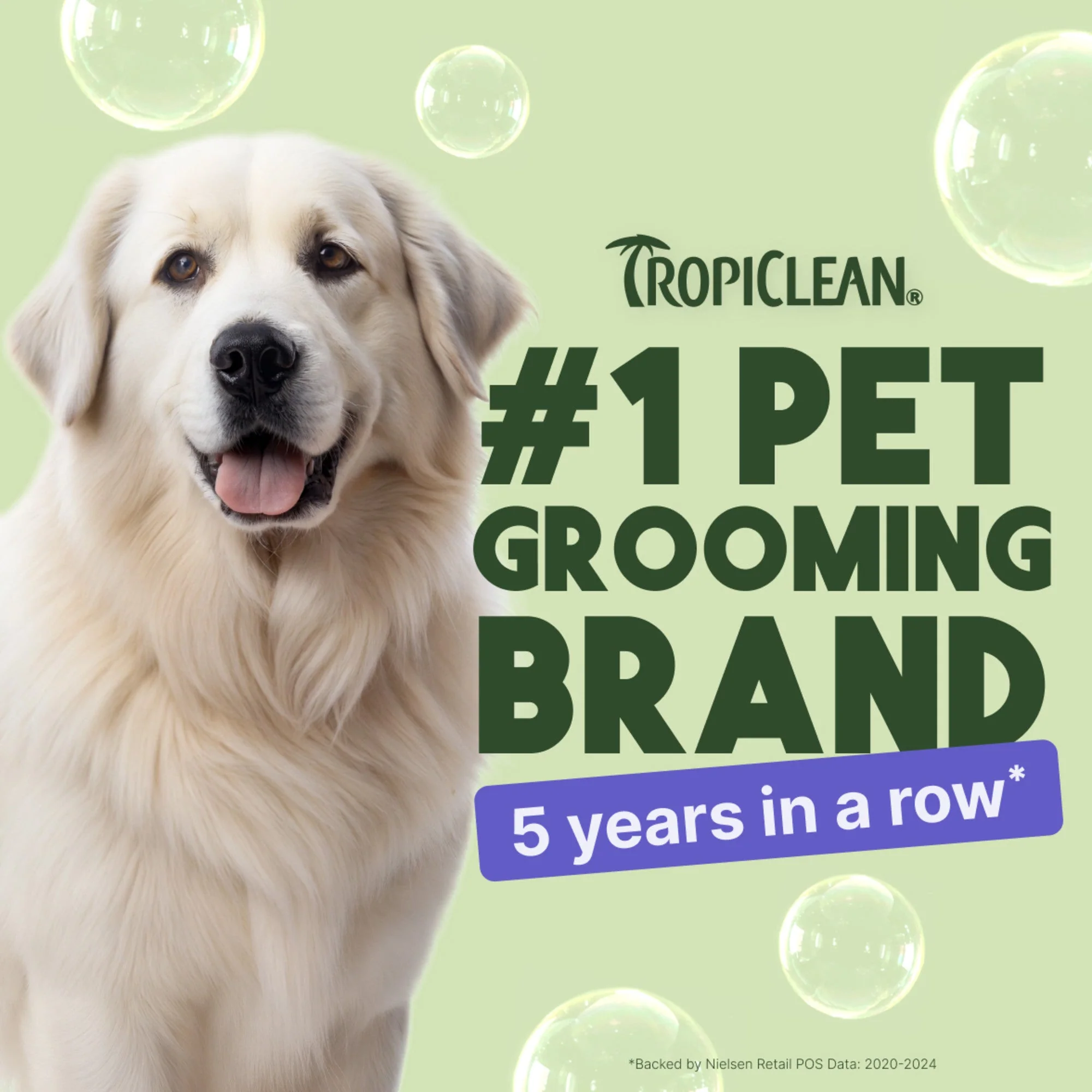 TropiClean Awapuhi & Coconut Whitening Shampoo for Pets - Image 4