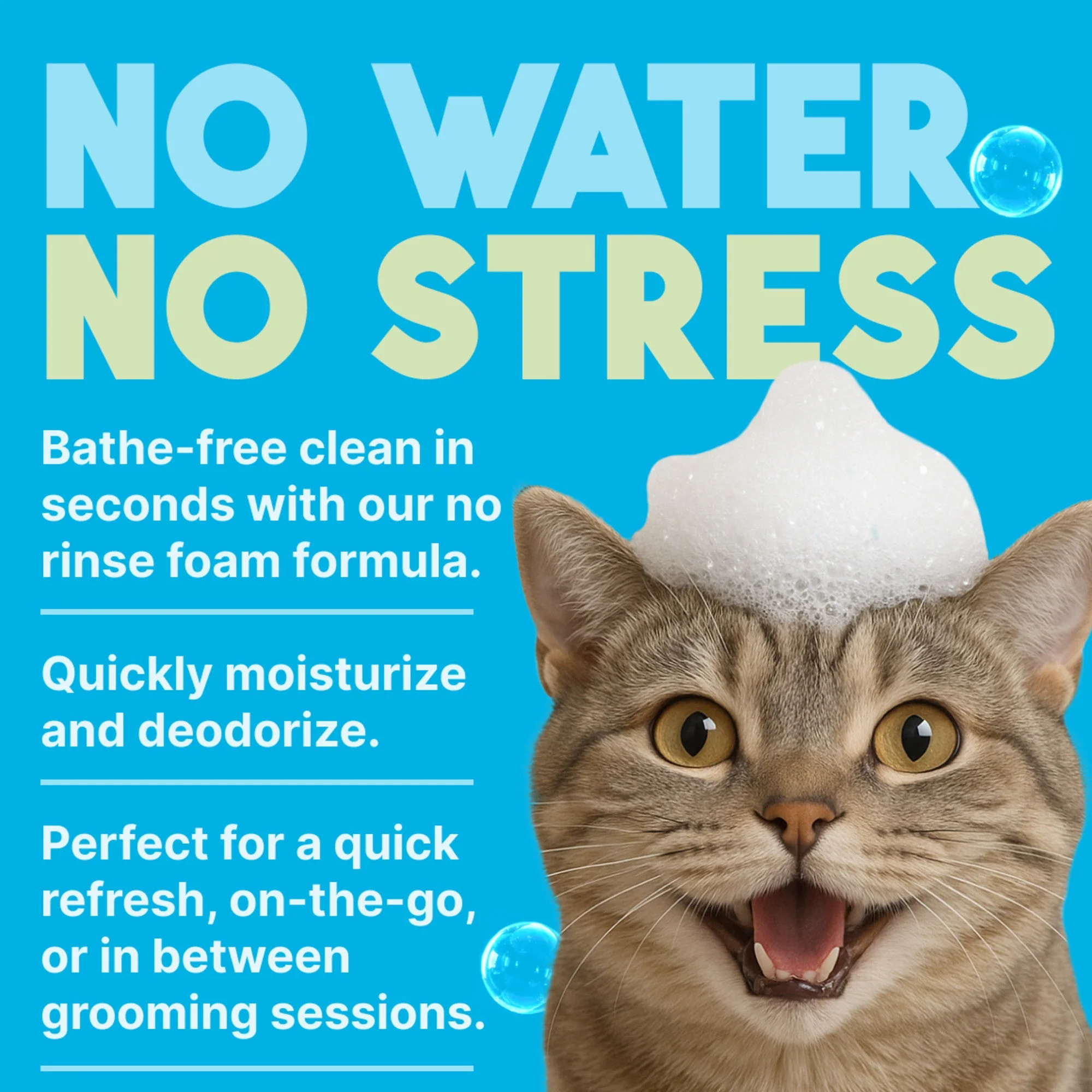 TropiClean Dander Reducing Waterless Cat Shampoo - Image 5