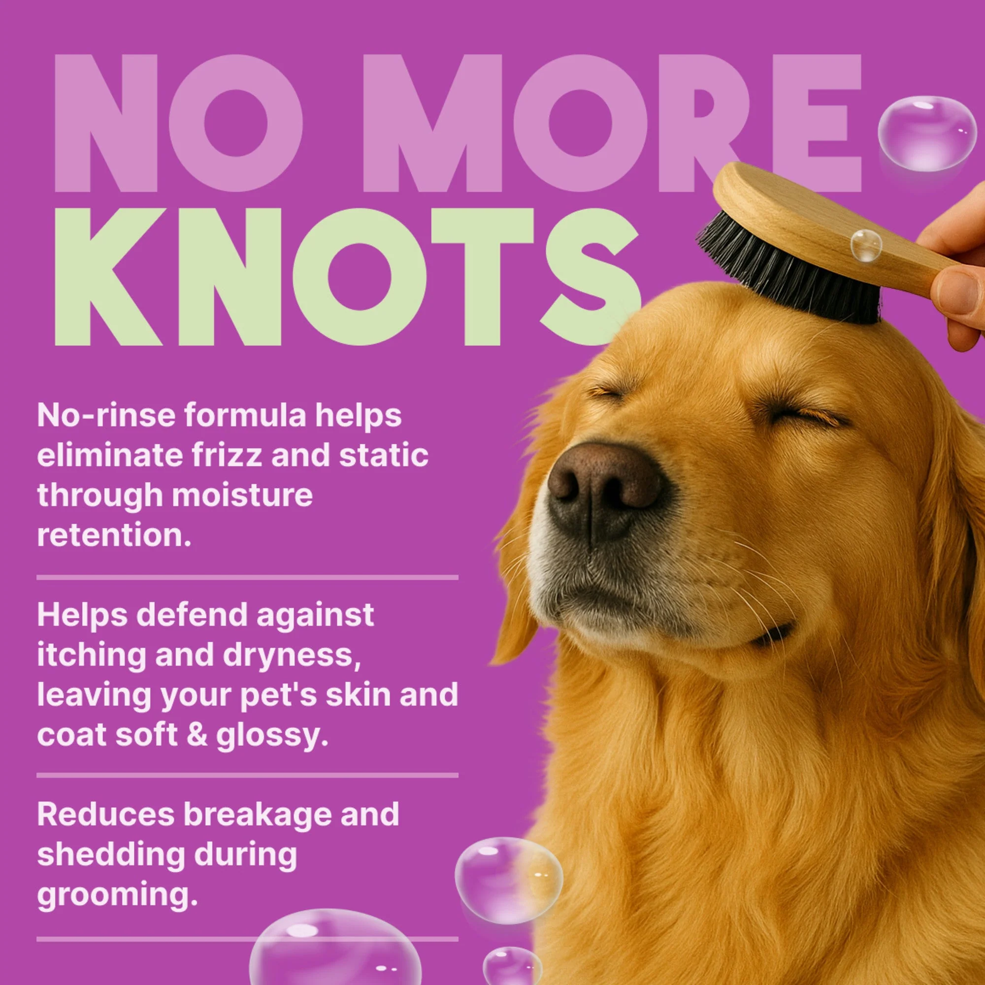 TropiClean Sweet Pea Tangle Remover Spray for Pets - Image 5