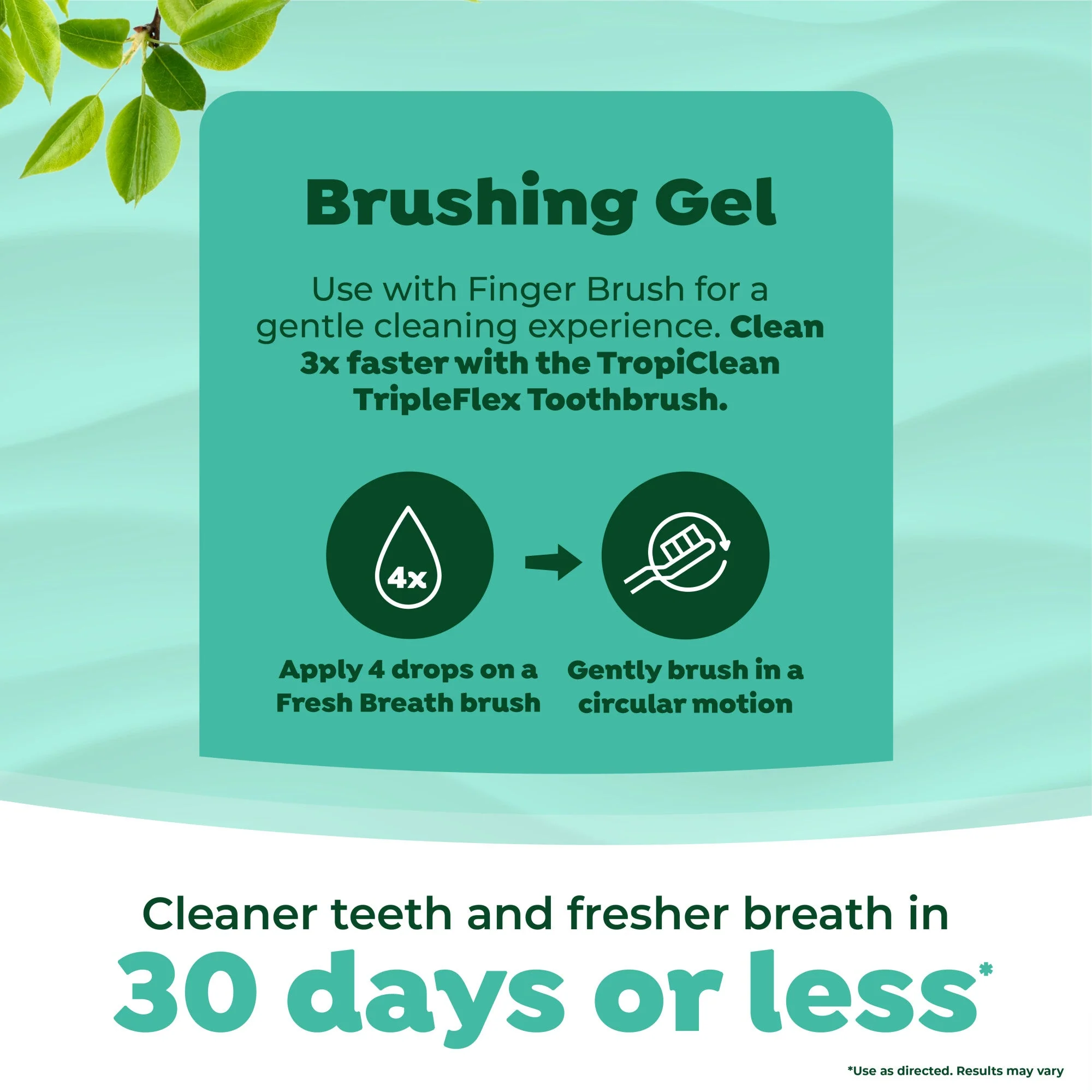 TropiClean Fresh Breath Plaque & Tartar Control Kit for Dogs - Image 6