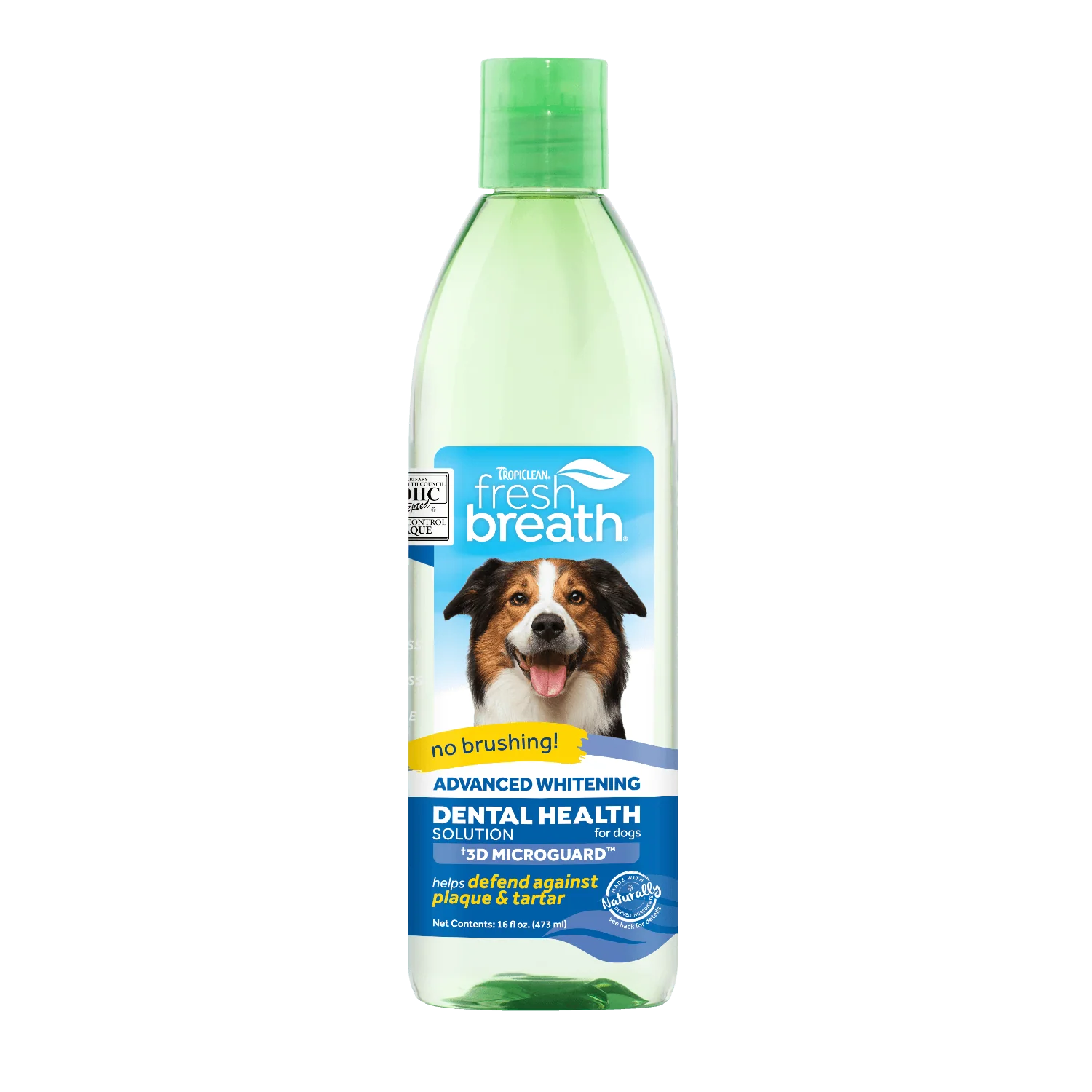 TropiClean Fresh Breath 3-in-1 Dental Water Additive for Dogs