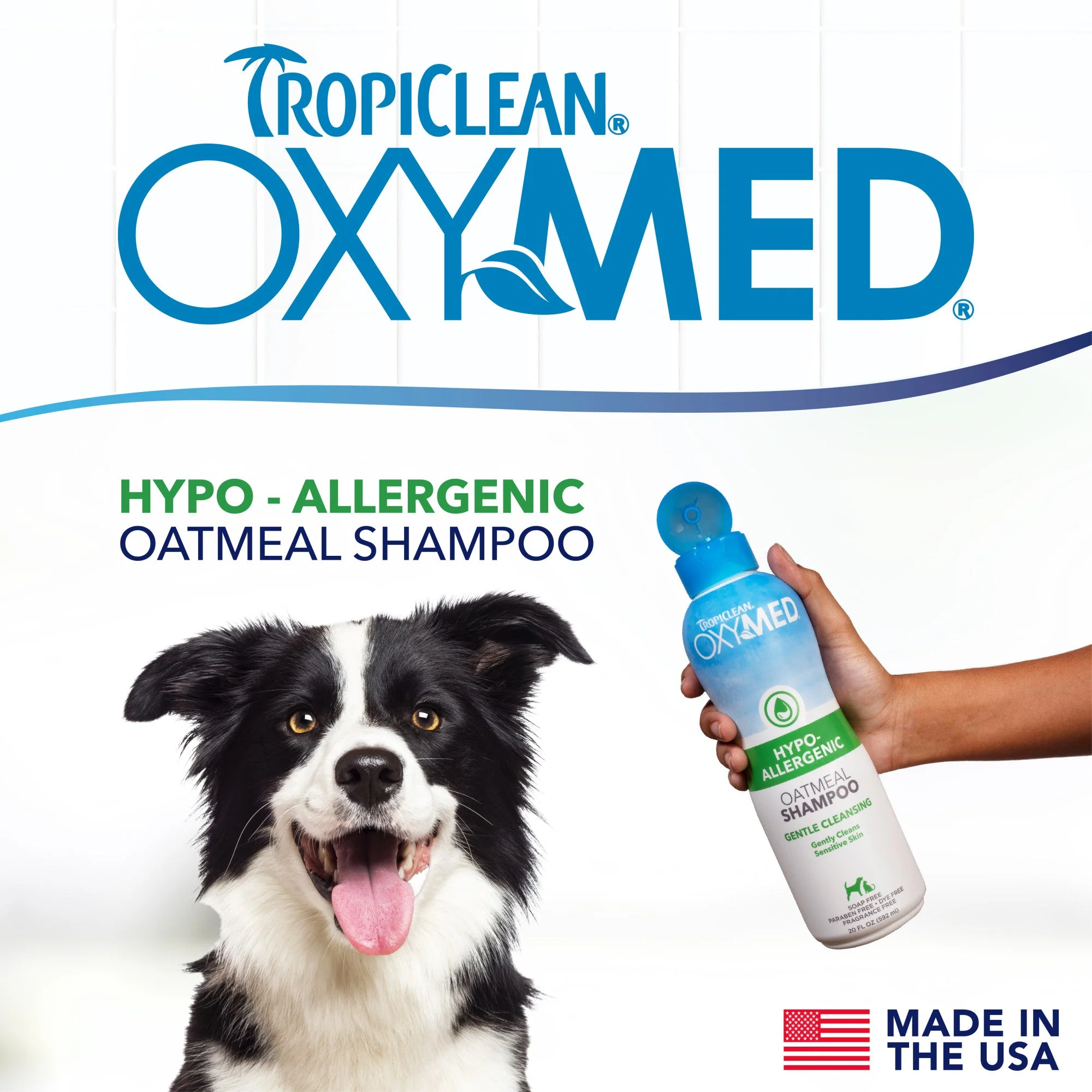 TropiClean OxyMed Hypoallergenic Shampoo for Pets - Image 3