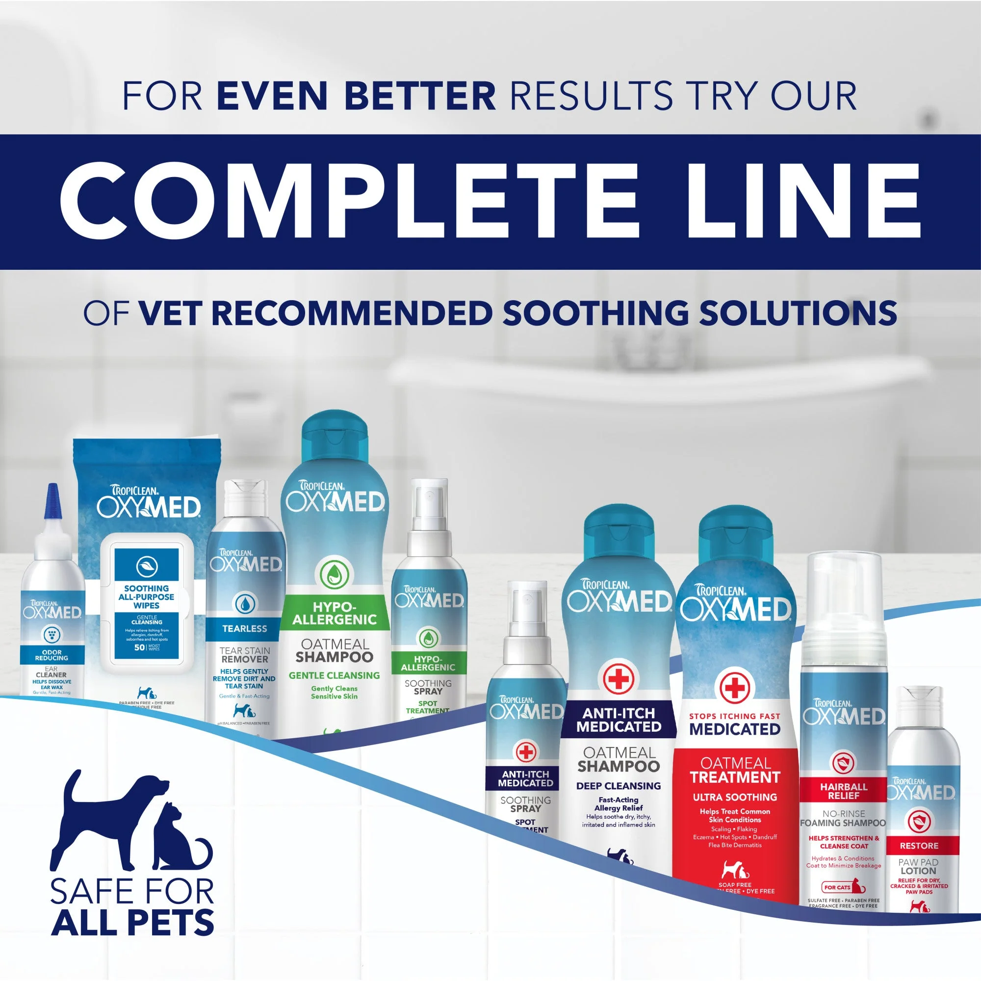 TropiClean OxyMed Hypoallergenic Shampoo for Pets - Image 8