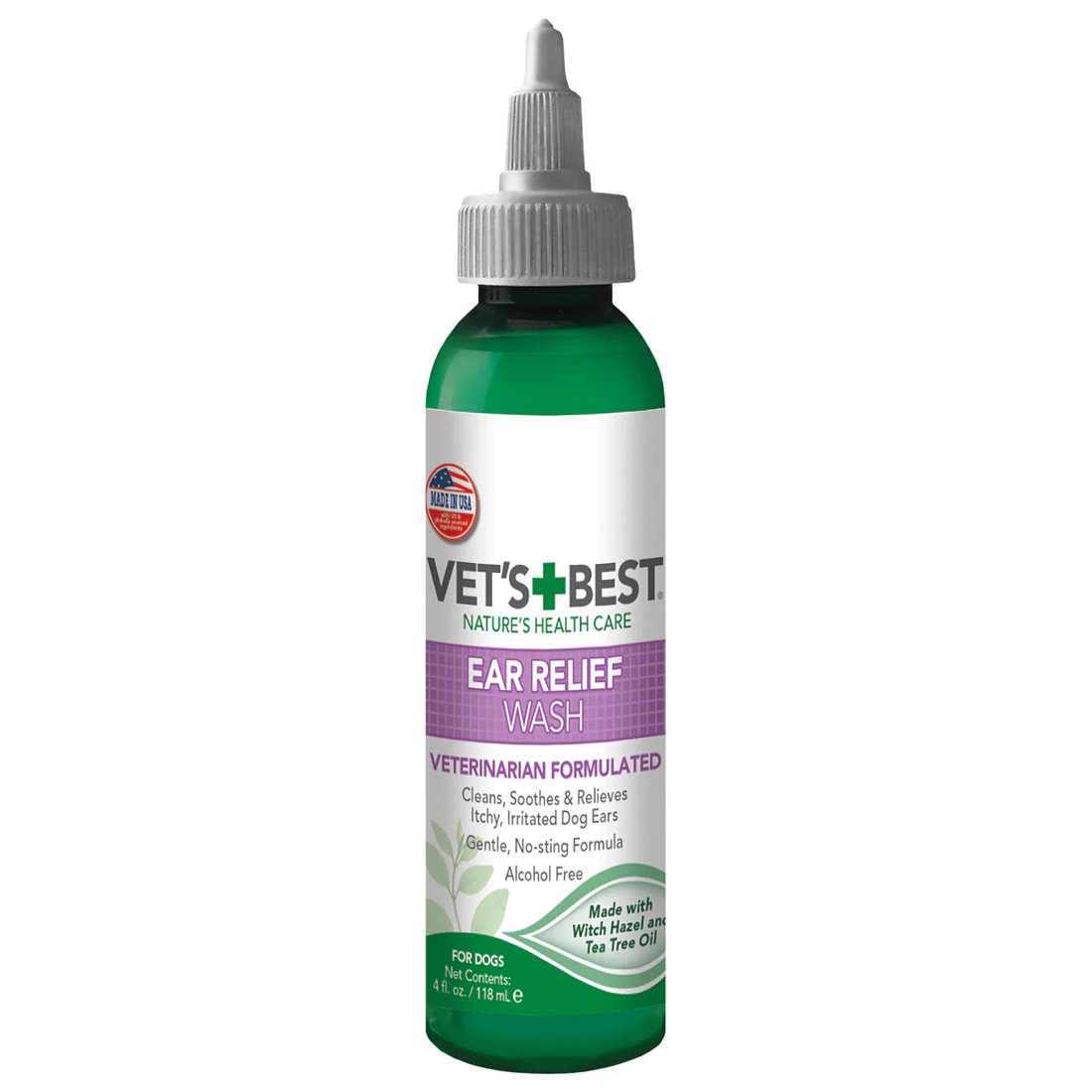 Vets Best Ear Relief Wash Wet Formula