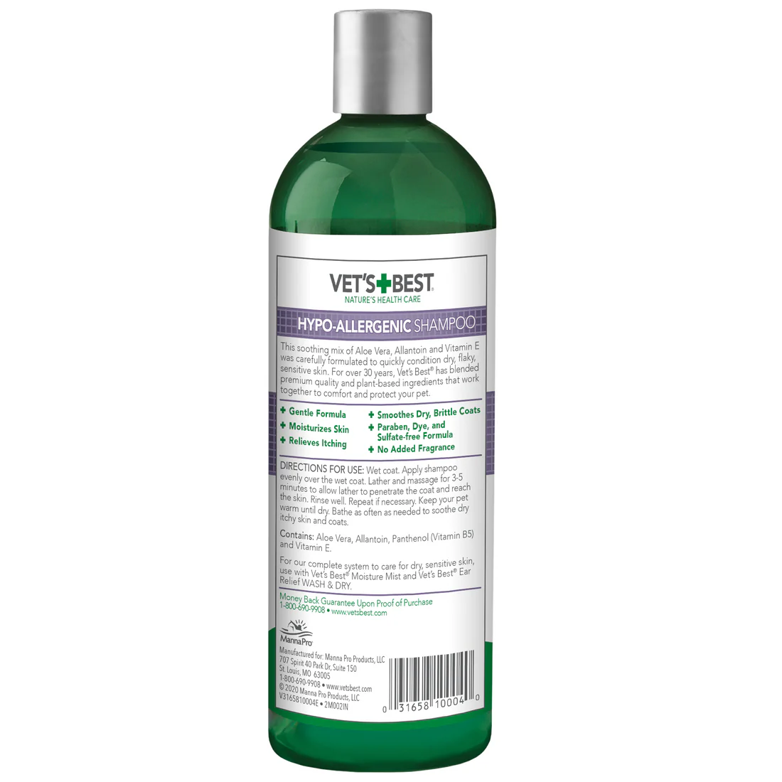 Vets Best Hypo-Allergenic Dog Shampoo - Image 2