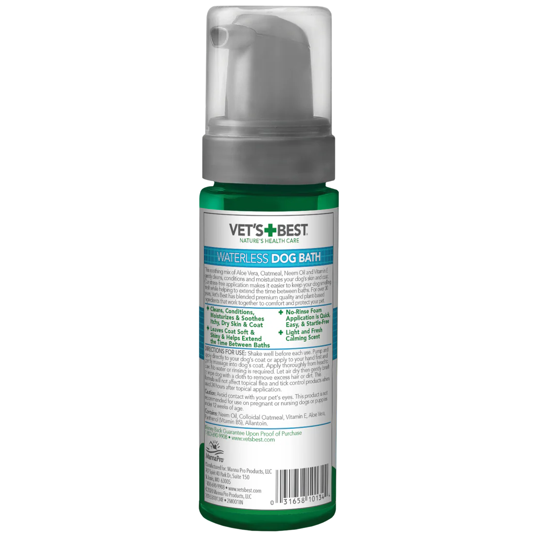 Vets Best Waterless Dog Bath for Dogs - Image 2