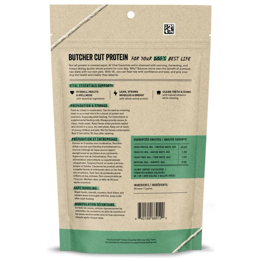 Vital Essentials Freeze Dried Treat Minnows - Image 2