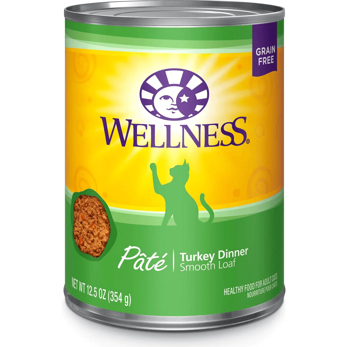 Wellness Complete Health Turkey Formula Grain-Free Canned Cat Food - Image 2