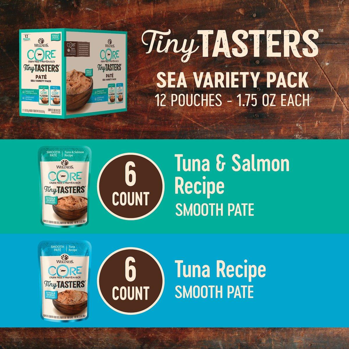 Wellness CORE Tiny Tasters Pâté Sea Variety Pack - Image 2