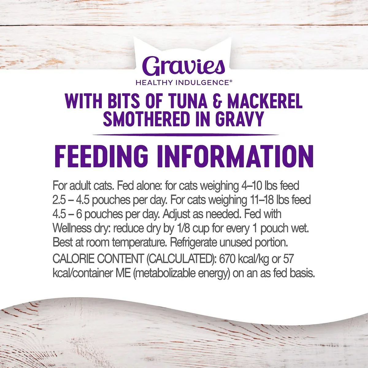 Wellness Healthy Indulgence Gravies Tuna & Mackerel Wet Cat Food - Image 5
