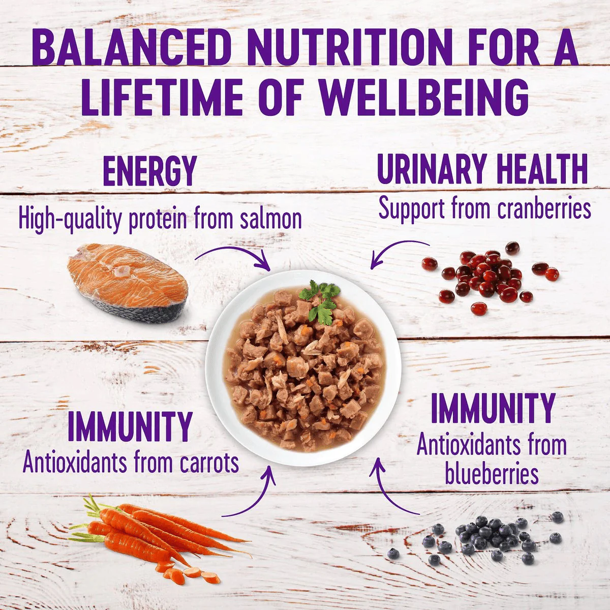 Wellness Healthy Indulgence Morsels Salmon & Tuna Wet Cat Food - Image 4