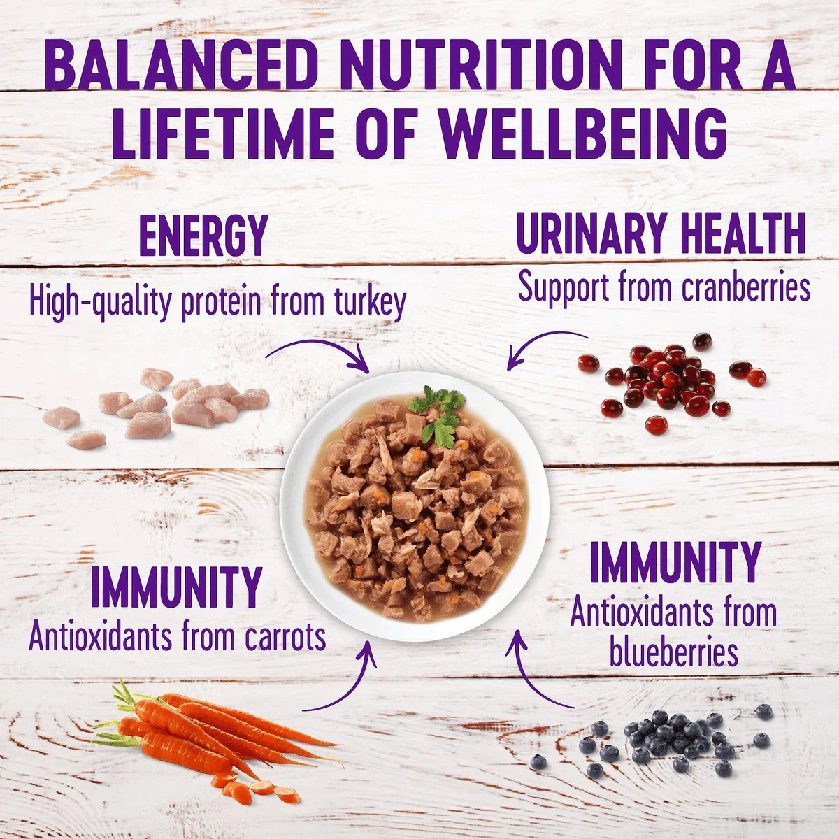 Wellness Healthy Indulgence Morsels Turkey & Duck Wet Cat Food - Image 4