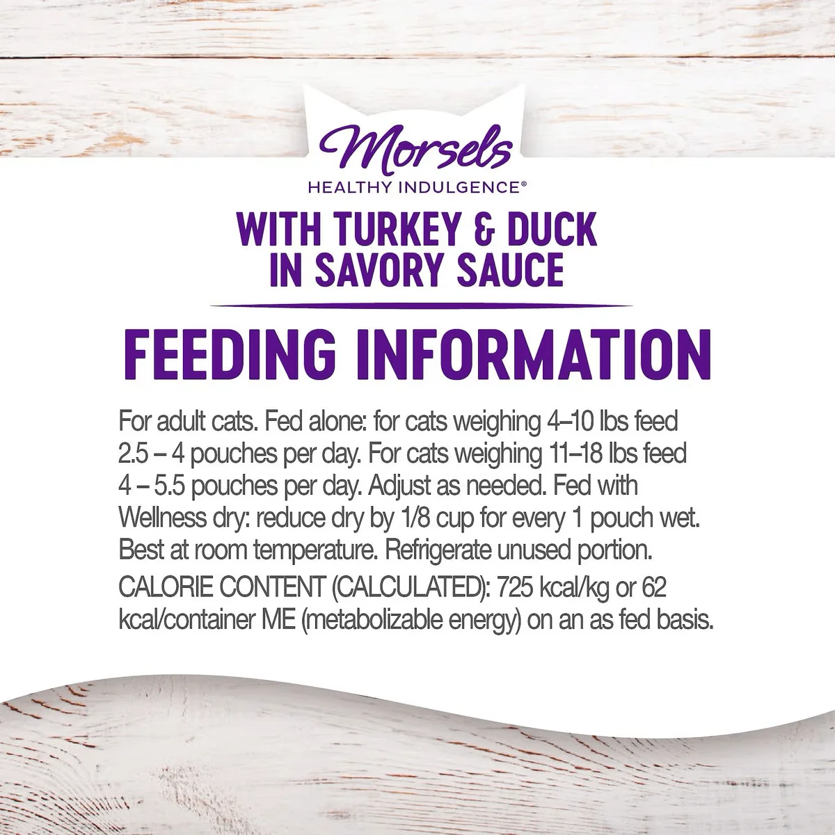 Wellness Healthy Indulgence Morsels Turkey & Duck Wet Cat Food - Image 5