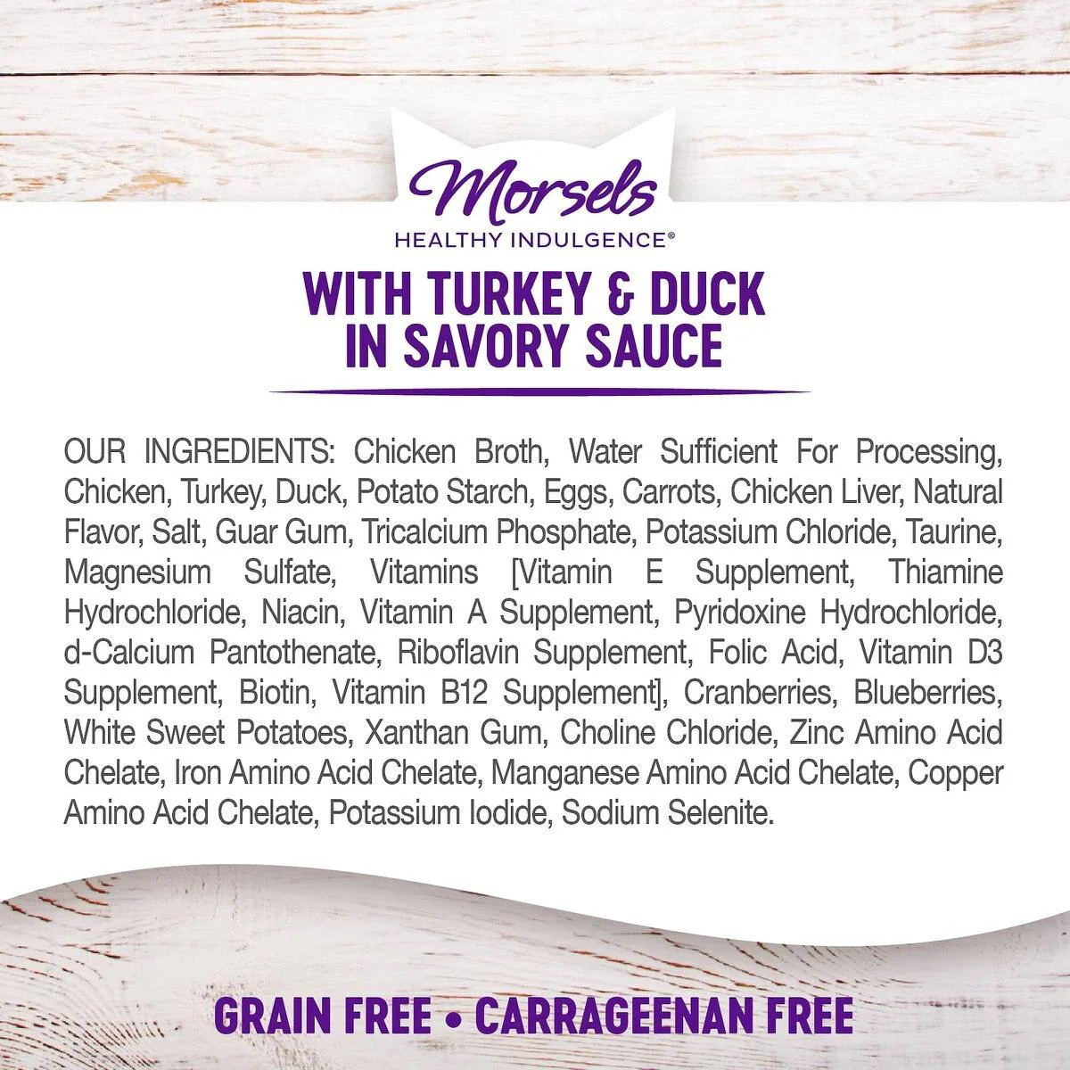 Wellness Healthy Indulgence Morsels Turkey & Duck Wet Cat Food - Image 6