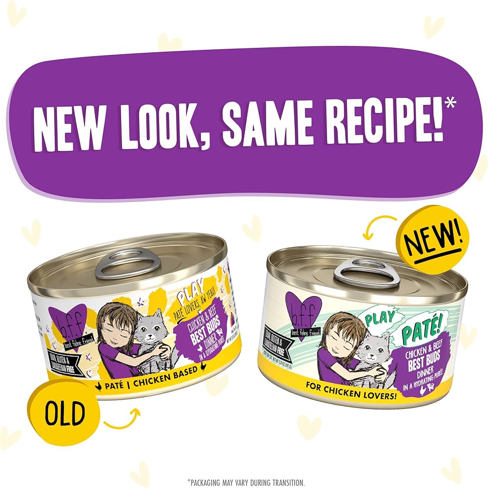 Weruva Wet Cat Food BFF Best Buds Chicken & Beef Pate - Image 4