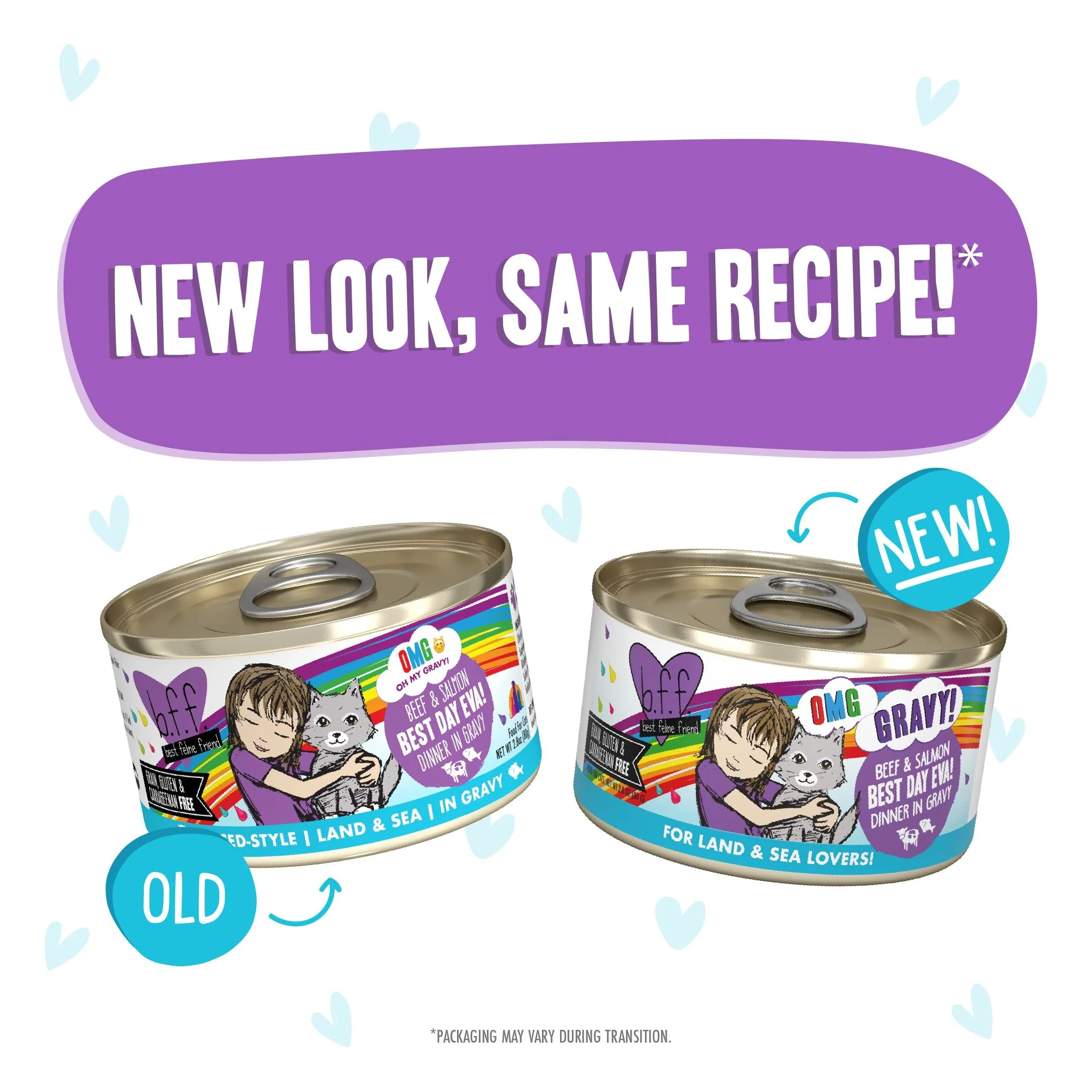 Weruva Wet Cat Food BFF Omg Best Day Eva Beef & Salmon Dinner  in Gravy - Image 4