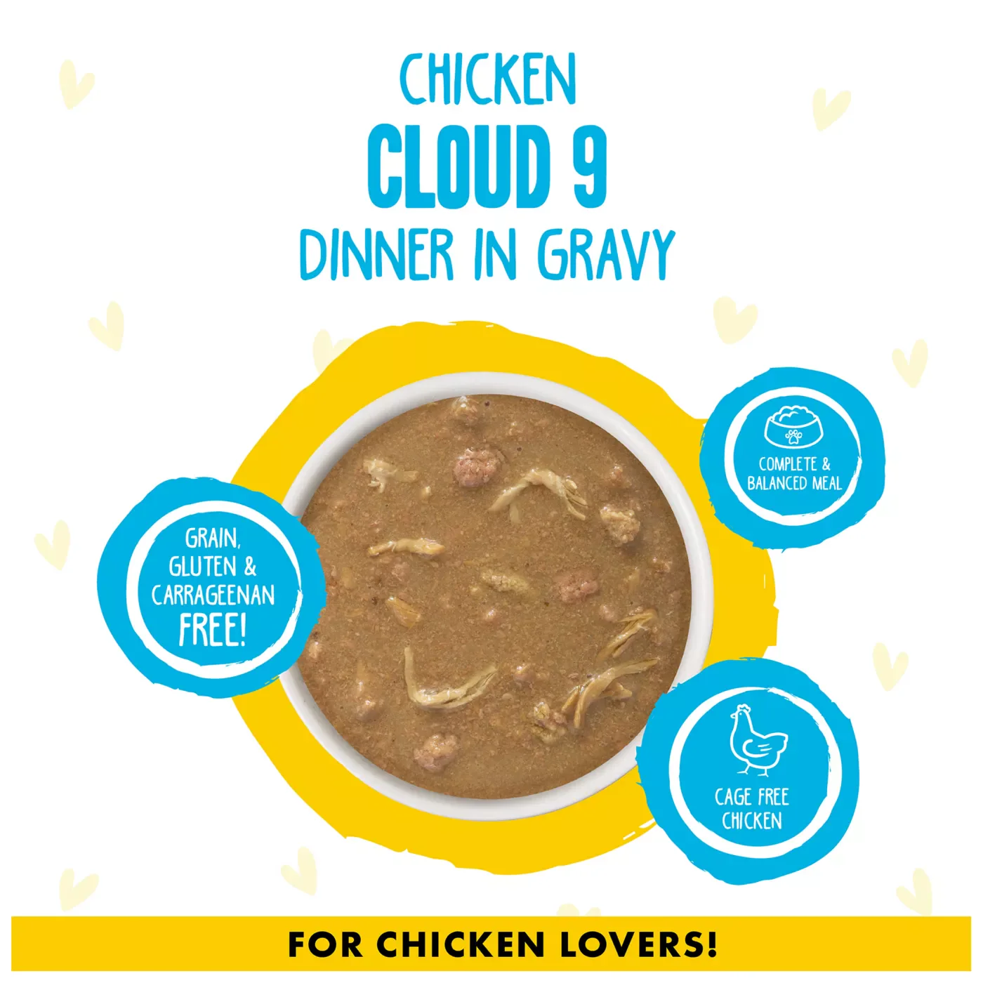 Weruva Wet Cat Food BFF Omg Chicken Cloud Dinner in Gravy - Image 3
