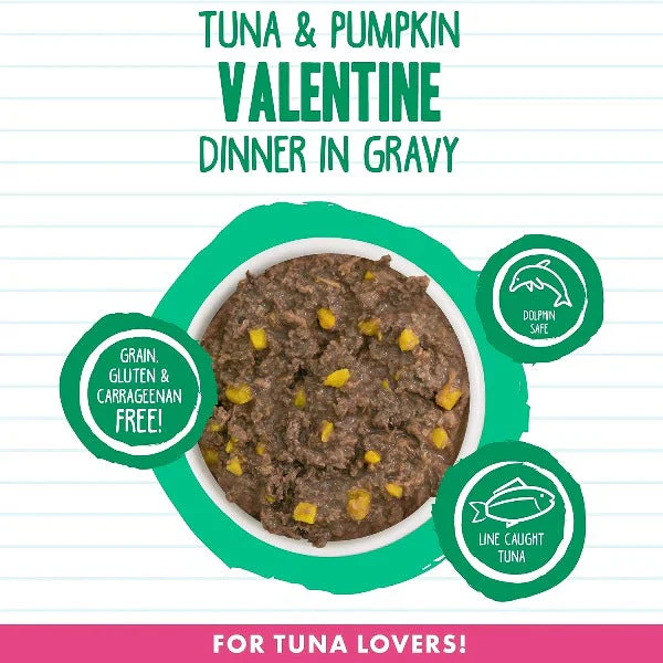 Weruva Wet Cat Food BFF Valentine! Tuna & Pumpkin Minced Dinner in Gravy - Image 2