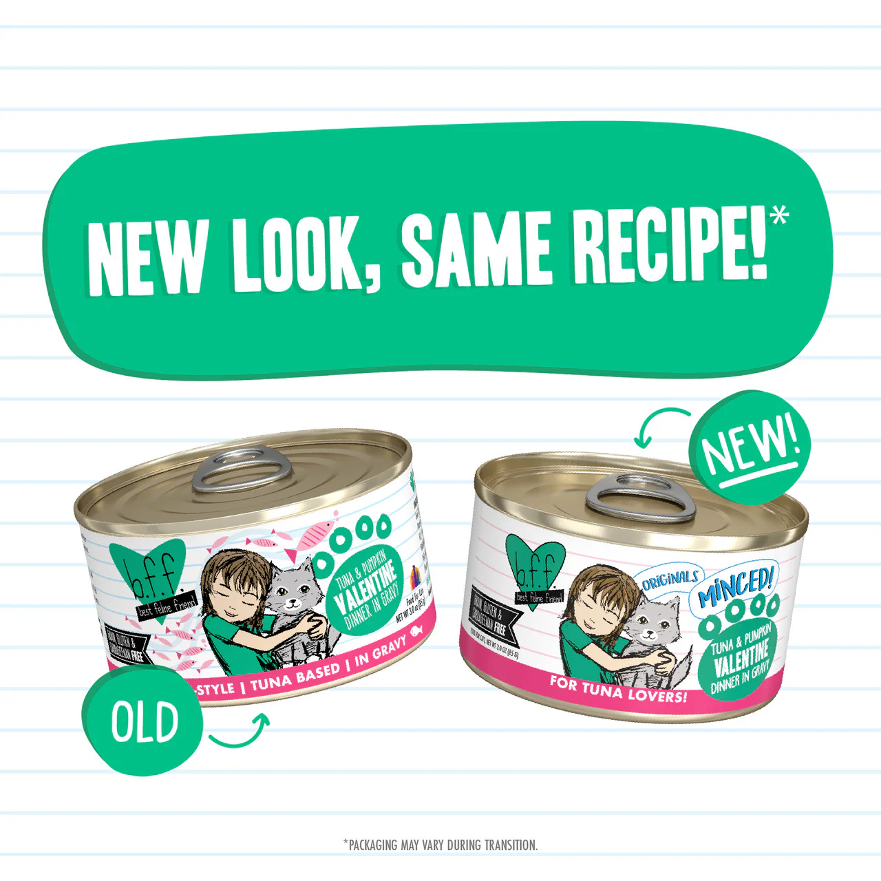 Weruva Wet Cat Food BFF Valentine! Tuna & Pumpkin Minced Dinner in Gravy - Image 4