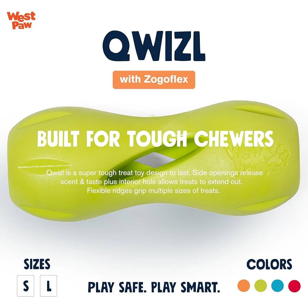 West Paw Zogoflex Qwizi Green - Image 3