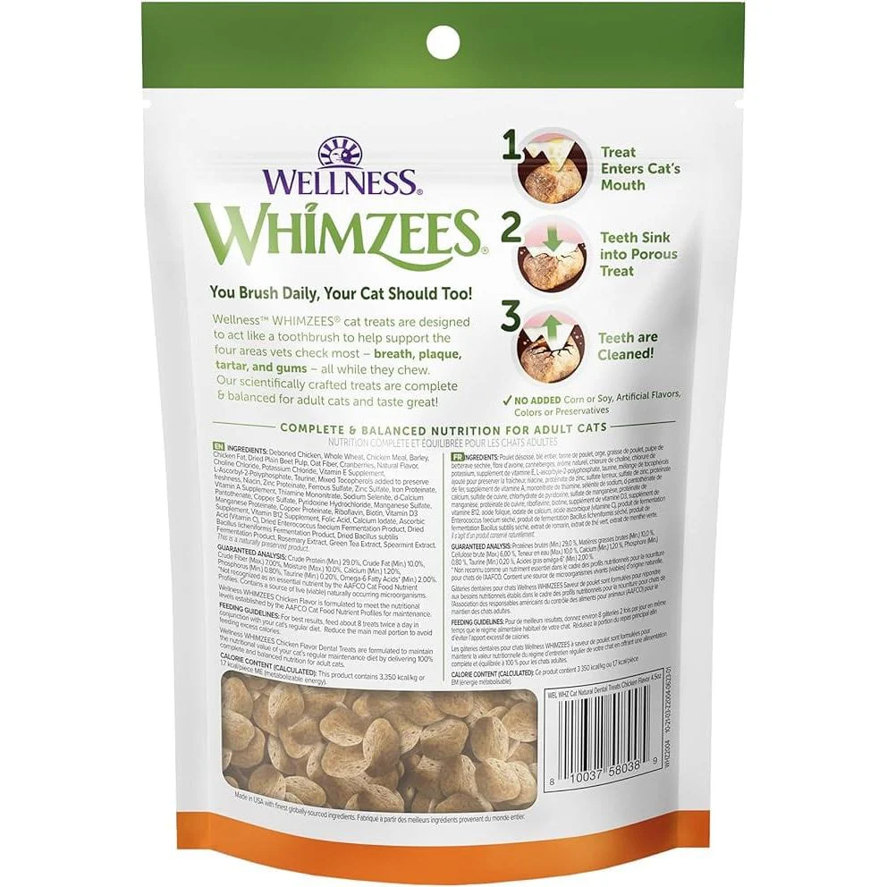Whimzees Cat Dental Treats Chicken - Image 2
