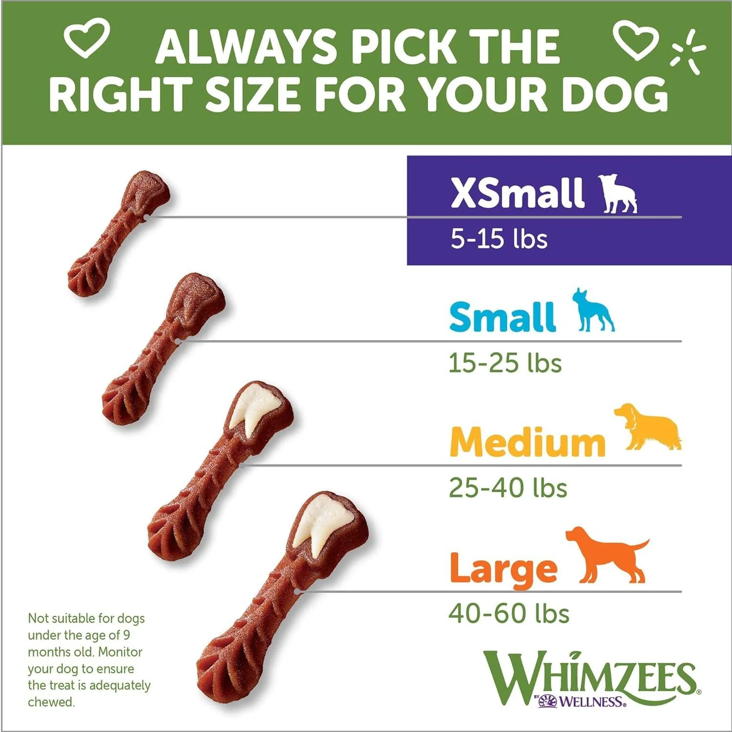 Whimzees Natural Grain Free Daily Dental Long Lasting Dog Treats Brushzees - Image 4