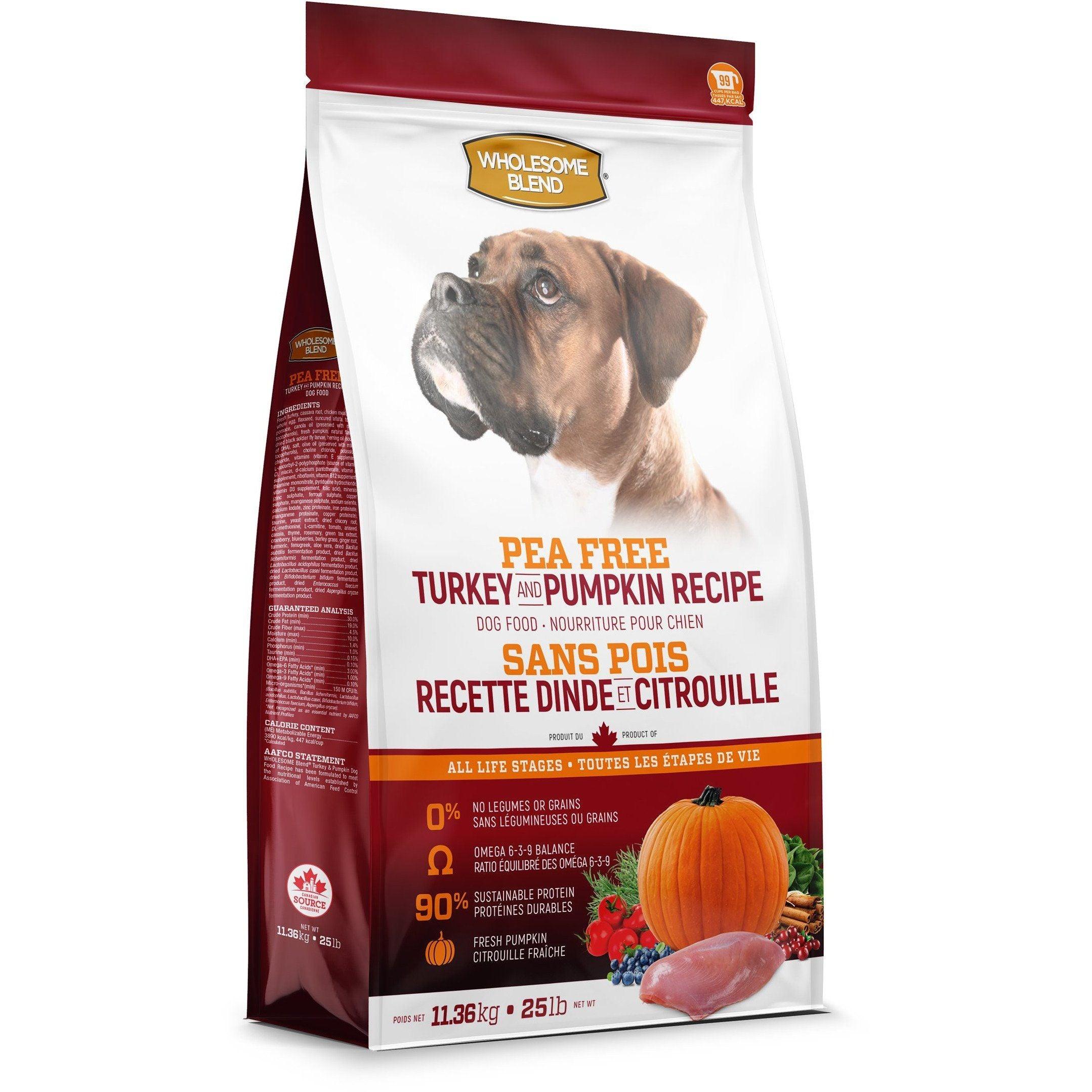 Wholesome Blend All Life Stages Pea Free Turkey & Pumpkin Dog Food - Image 3