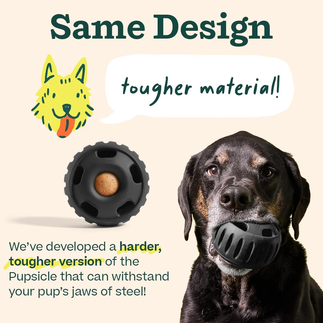 Woof Pupsicle Power Chewer Black - Image 2