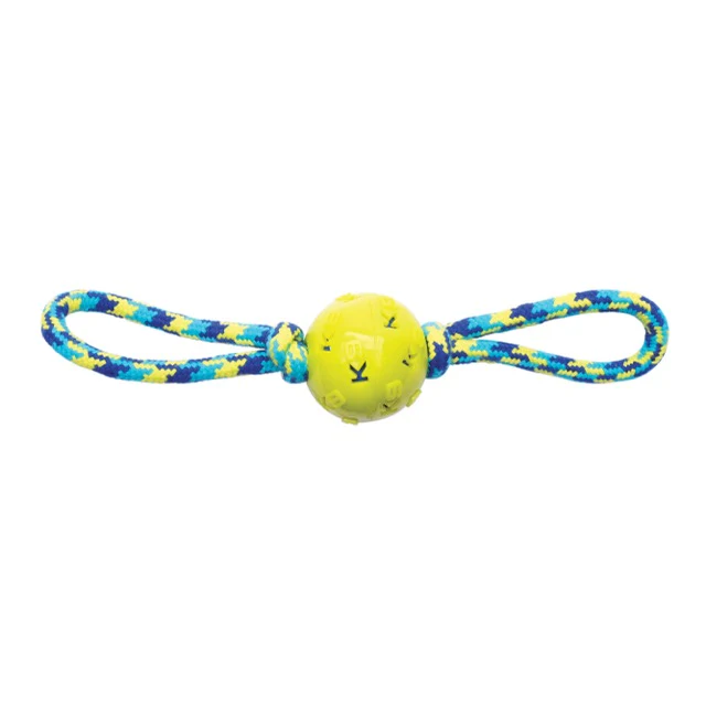 Zeus K9 Fitness Ball Double Tug Dog Toy - Image 2