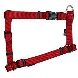 Zeus Nylon Dog Harness Deep Red - Image 2