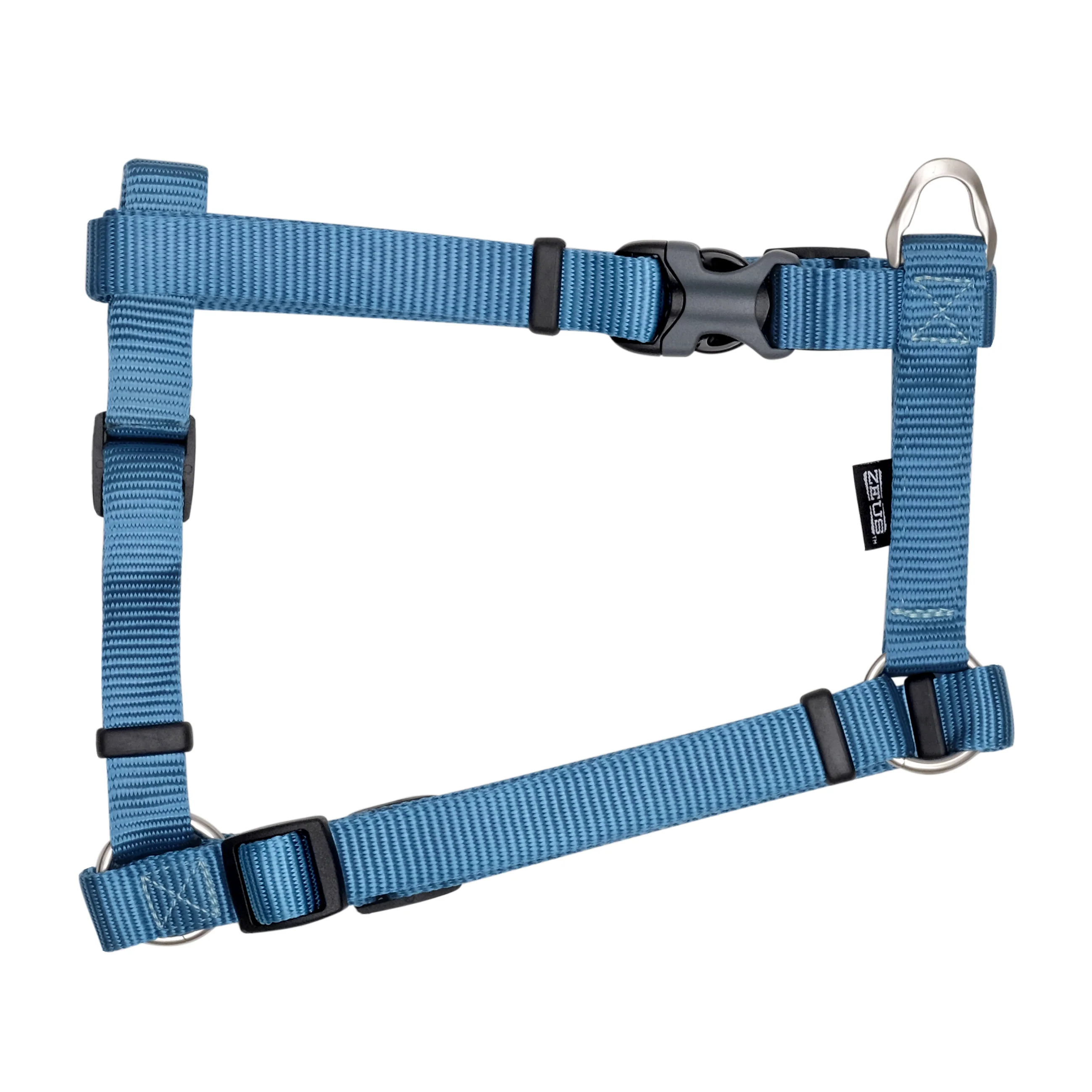 Zeus Nylon Dog Harness Denim Blue - Image 2